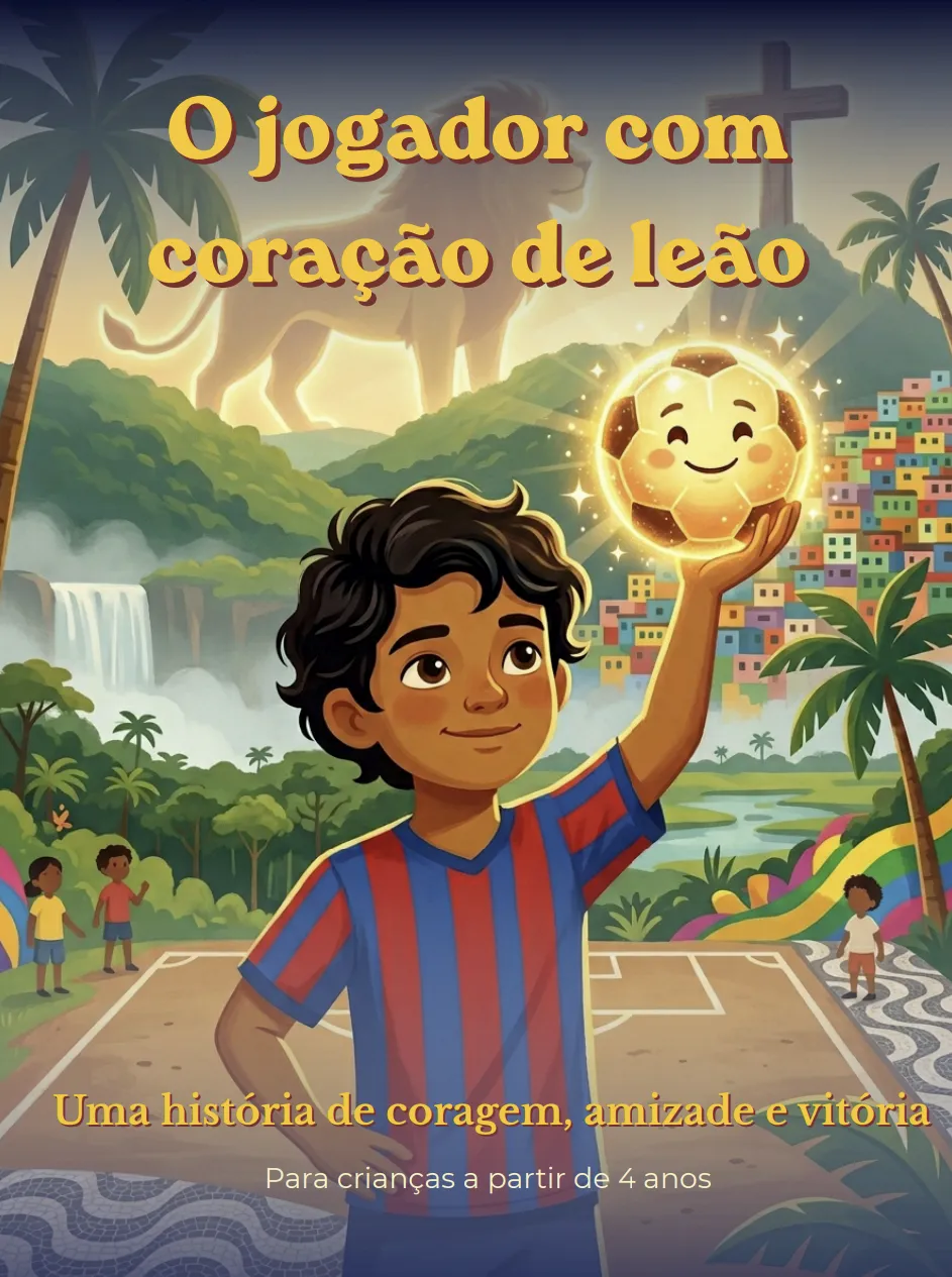 Capa: O jogador com coração de leão